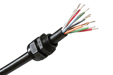 Ввод для небронированного кабеля, пластик М25 V-TEC EX фото интернет магазина Mos-Obogrev.ru