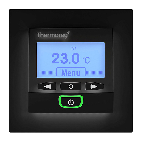 Терморегулятор Thermoreg TI-950 Design Black фото интернет магазина Mos-Obogrev.ru