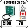 IQ OUTDOOR CW 70м нагревательная секция Mos-Obogrev.ru