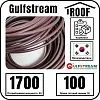Gulfstream ROOF 1700Вт/100м комплект резистивного греющего кабеля Mos-Obogrev.ru