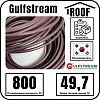 Gulfstream ROOF 840Вт/49,7м комплект резистивного греющего кабеля Mos-Obogrev.ru