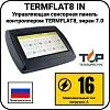 TERMFLAT8 IN Управляющая сенсорная панель контроллером TERMFLAT8, экран 7.0 Mos-Obogrev.ru