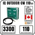 IQ OUTDOOR CW 110м нагревательная секция Mos-Obogrev.ru