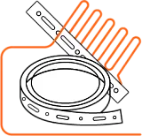 Лента монтажная перфорированная Mos-Obogrev.ru