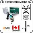 Терморегулятор IQ OUTDOOR THERMOSTAT Din Mos-Obogrev.ru