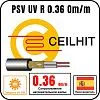 Ceilhit PSV UV R-0.36 Om/m Кабель греющий одножильный резистивный на отрез Mos-Obogrev.ru