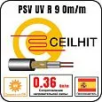 Ceilhit PSV UV R-0.36 Om/m Кабель греющий одножильный резистивный на отрез Mos-Obogrev.ru