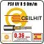 Ceilhit PSV UV R-0.36 Om/m Кабель греющий одножильный резистивный на отрез Mos-Obogrev.ru