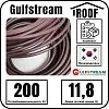 Gulfstream ROOF 200Вт/11,8м комплект резистивного греющего кабеля Mos-Obogrev.ru