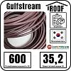 Gulfstream ROOF 600Вт/35,2м комплект резистивного греющего кабеля Mos-Obogrev.ru