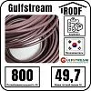 Gulfstream ROOF 840Вт/49,7м комплект резистивного греющего кабеля Mos-Obogrev.ru