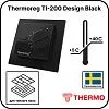 Терморегулятор Thermoreg TI-200 Design Black Mos-Obogrev.ru