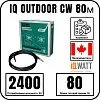 IQ OUTDOOR CW 80м нагревательная секция Mos-Obogrev.ru