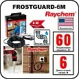 Комплект для обогрева труб RAYCHEM FROSTGUARD-6M Mos-Obogrev.ru
