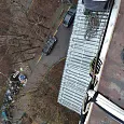 Обогрев кровли балкона
