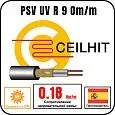 Ceilhit PSV UV R-0.18 Om/m Кабель греющий одножильный резистивный на отрез Mos-Obogrev.ru