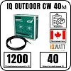 IQ OUTDOOR CW 40м нагревательная секция Mos-Obogrev.ru