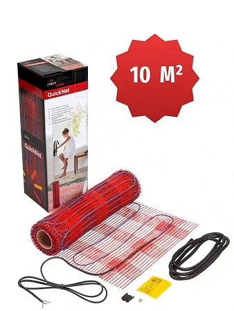 Греющий мат Raychem QuickNet (160 Вт/м2), R-QN-P-10,0M2/T0 Mos-Obogrev.ru