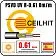 Кабель резистивный на отрез Ceilhit PSVD UV R-0.61 Om/m Mos-Obogrev.ru