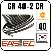 EASTEC GR 40-2 CR греющий кабель с УФ защитой Mos-Obogrev.ru