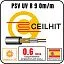 Ceilhit PSV UV R-0.6 Om/m Кабель греющий одножильный резистивный на отрез Mos-Obogrev.ru
