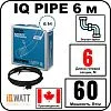 IQ PIPE 6 м кабель для обогрева внутри труб Mos-Obogrev.ru