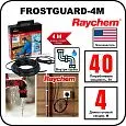 Комплект для обогрева труб RAYCHEM FROSTGUARD-4M Mos-Obogrev.ru