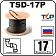 TSD-17P Кабель нагревательный саморегулирующийся, 17 Вт/м Mos-Obogrev.ru