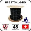 Саморегулирующийся кабель HTS TTGHL-2-BO для обогрева кровли Mos-Obogrev.ru