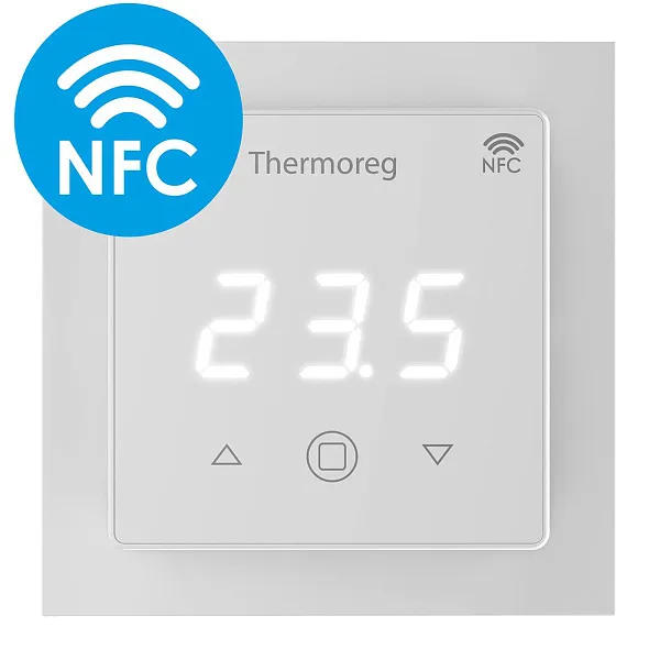 Терморегулятор Thermoreg TI-700 NFC White Mos-Obogrev.ru