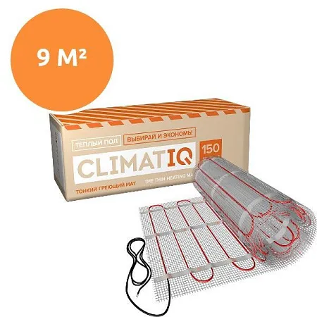 Тонкий греющий мат CLIMATIQ MAT 9 м² Mos-Obogrev.ru