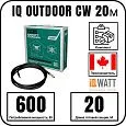 IQ OUTDOOR CW 20м нагревательная секция Mos-Obogrev.ru