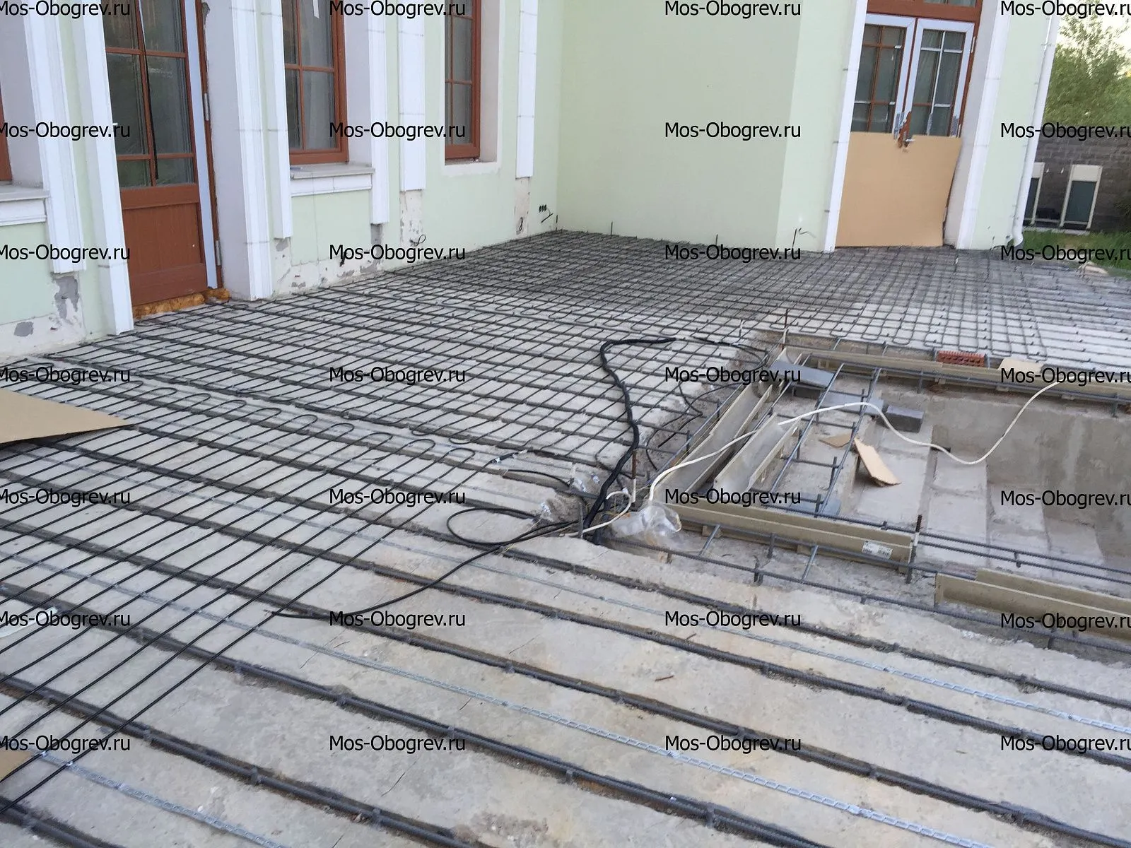 Открытые площадки и входные группы 8