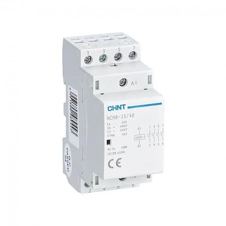 256089 CHINT Контактор модульный NCH8-25/40 25А 4НО AC220/230В, 50Гц (R) Mos-Obogrev.ru