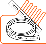 Лента монтажная перфорированная Mos-Obogrev.ru