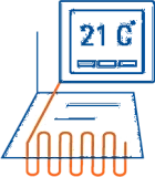 Терморегулятор для теплого пола Mos-Obogrev.ru