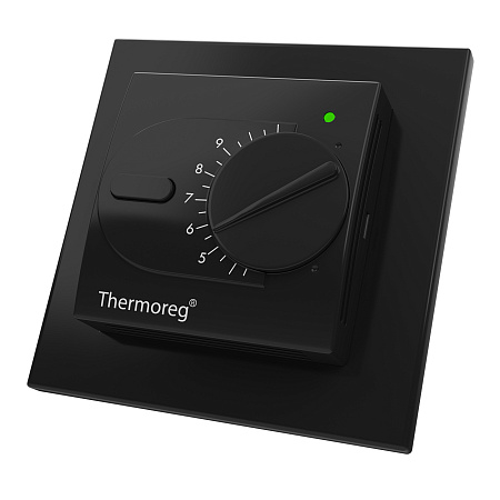 Терморегулятор Thermoreg TI-200 Design Black фото интернет магазина Mos-Obogrev.ru